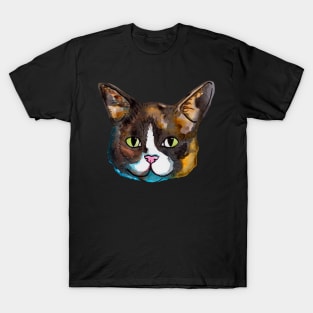 Cute watercolor kitty cat T-Shirt
